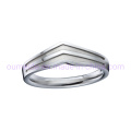 Fashion Crystal Jewelry Stainless Steel Spring Ring